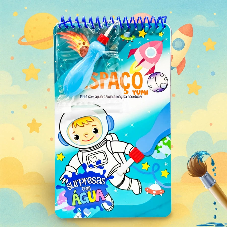 AquaFun™ — Livro Mágico de Colorir com Água