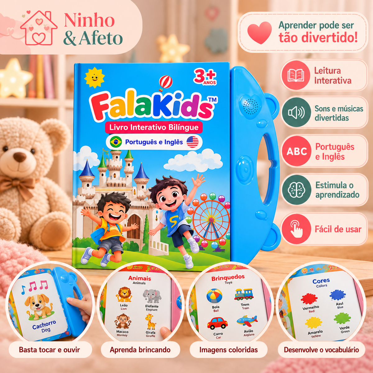 FalaKids — Aprender ficou muito mais divertido!