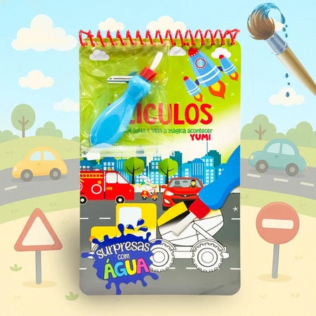 AquaFun™ — Livro Mágico de Colorir com Água