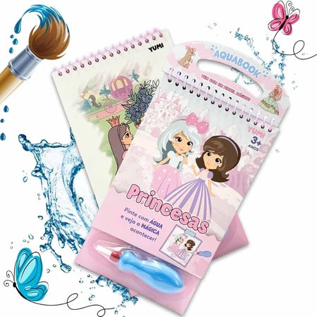 AquaFun™ — Livro Mágico de Colorir com Água