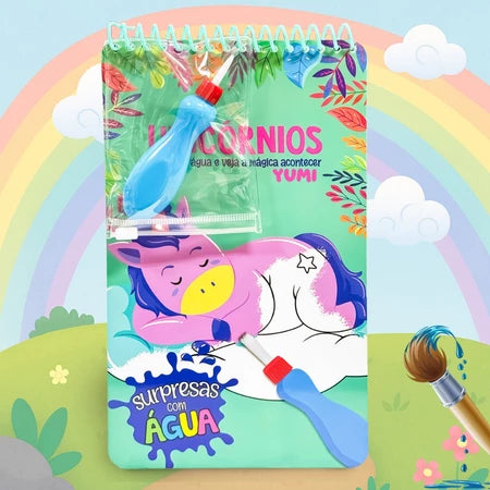 AquaFun™ — Livro Mágico de Colorir com Água