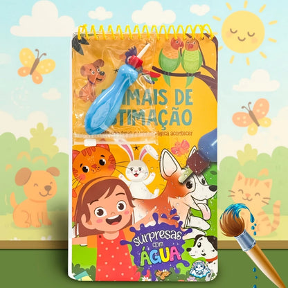 AquaFun™ — Livro Mágico de Colorir com Água