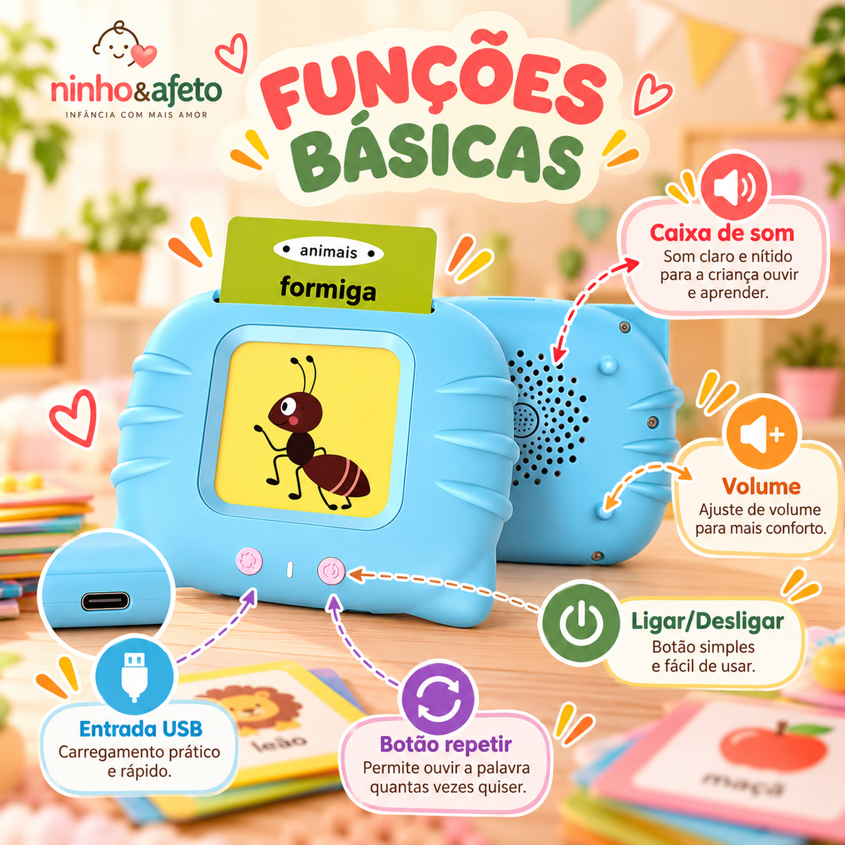 FalaCards™ — Aprender uma nova palavra virou brincadeira 💗